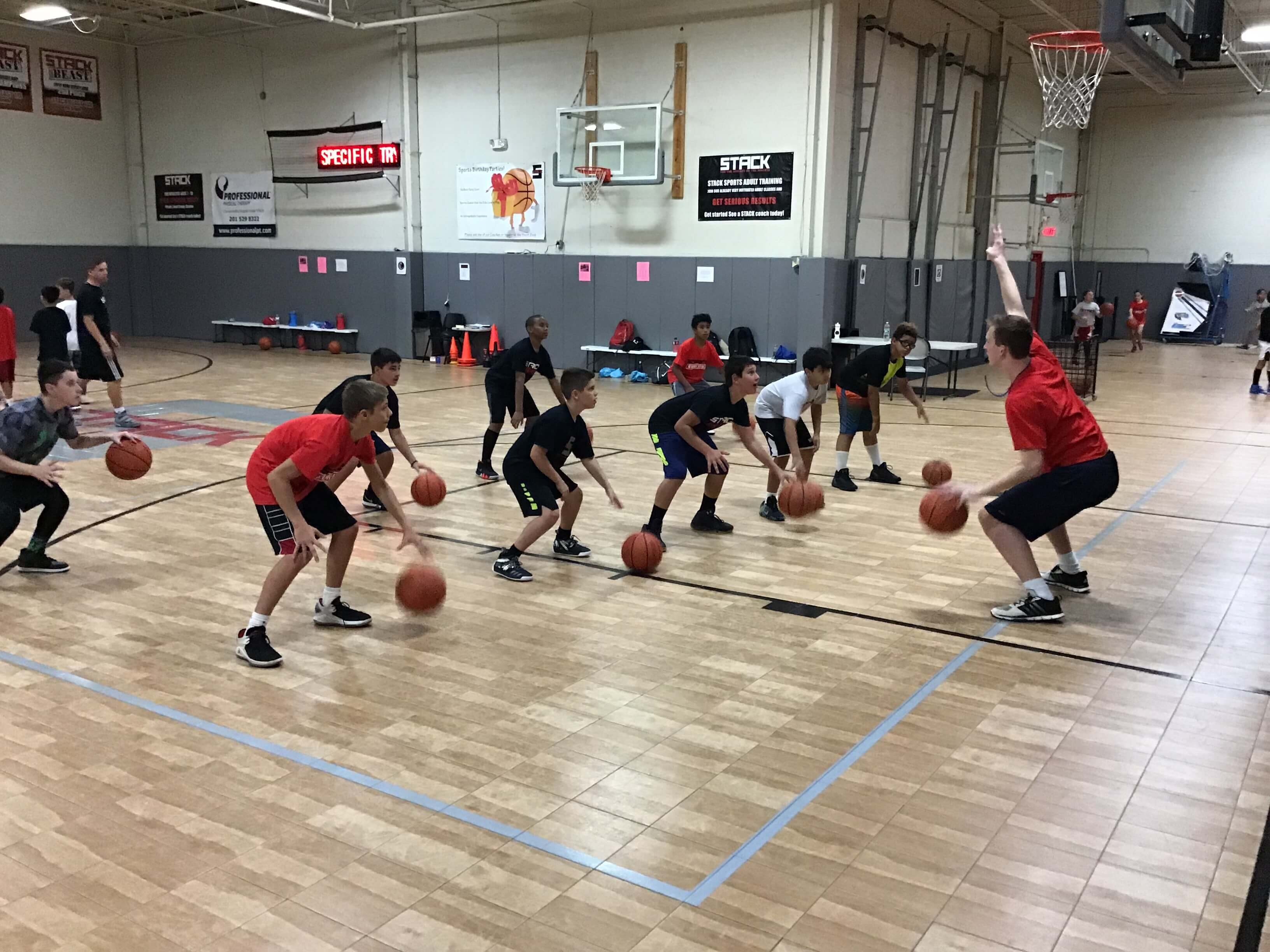 Summer Basketball Camp at STACK Basketball in Mahwah, NJ