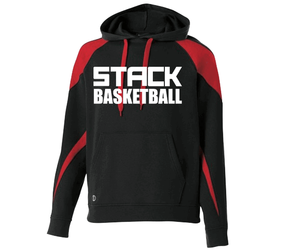 STACK Black and Red Hoodie