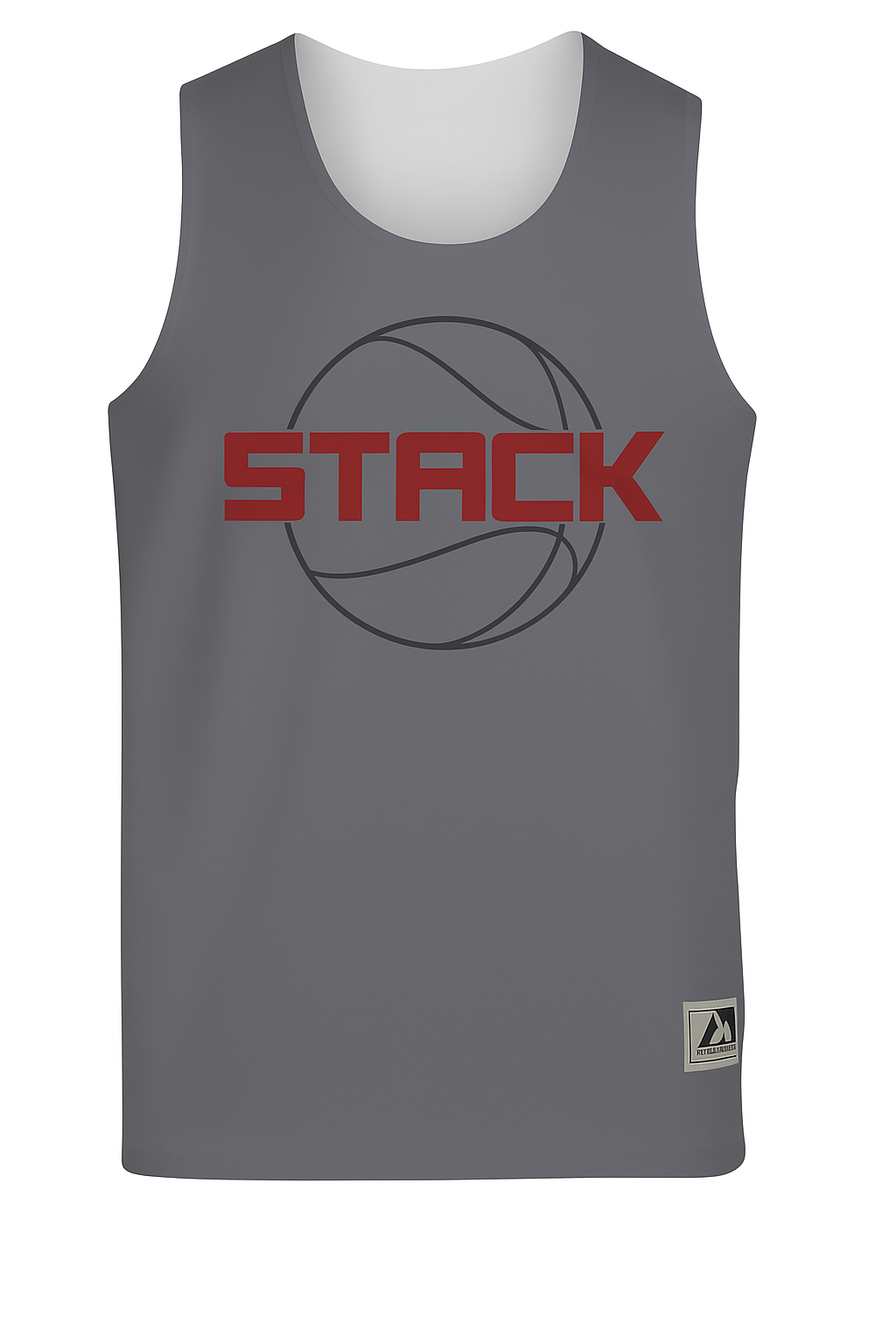Gray/White Reversible Practice Jersey